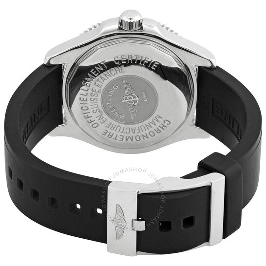 ساعة بريتلينج سوبر أوشن أوتوماتيكية كرونومتر للرجال بمينا أسود