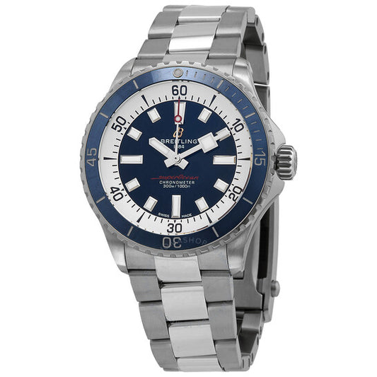 Breitling, Superocean Automatic Chronometer Blue Dial Men's Watch