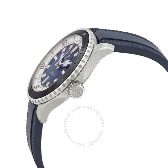 ساعة بريتلينج سوبر أوشن أوتوماتيكية كرونومتر للرجال بمينا أزرق