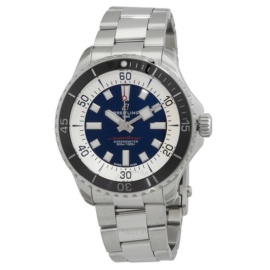 Breitling, Superocean Automatic Chronometer Blue Dial Watch
