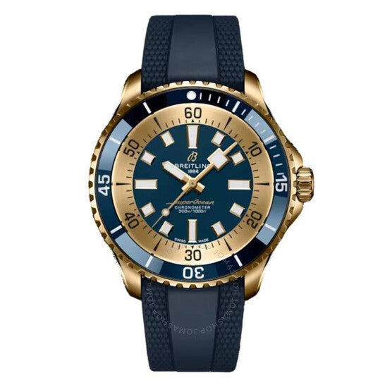 Breitling, Superocean Automatic Chronometer Blue Dial Watch