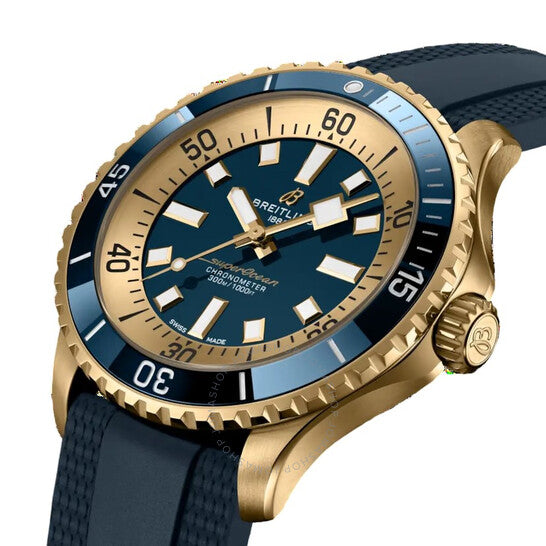 Breitling, Superocean Automatic Chronometer Blue Dial Watch