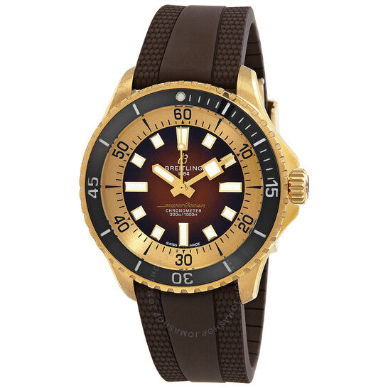 Breitling, Superocean Automatic Chronometer Brown Dial Men's Watch