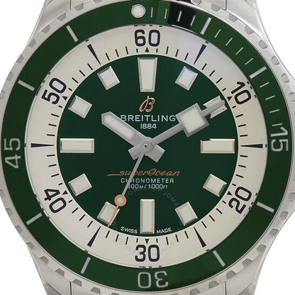 Breitling, Superocean Automatic Chronometer Green Dial Men's Watch