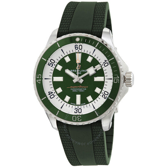 Breitling, Superocean Automatic Chronometer Green Dial Men's Watch