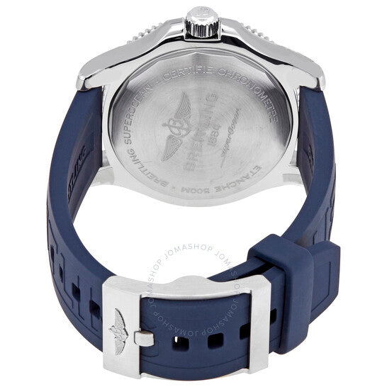 ساعة بريتلينج سوبر أوشن أوتوماتيكية كرونومتر للرجال بمينا أبيض