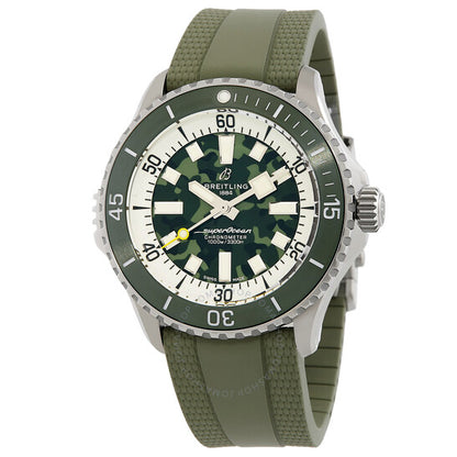 Breitling, Superocean Automatic Green Dial Men's Watch