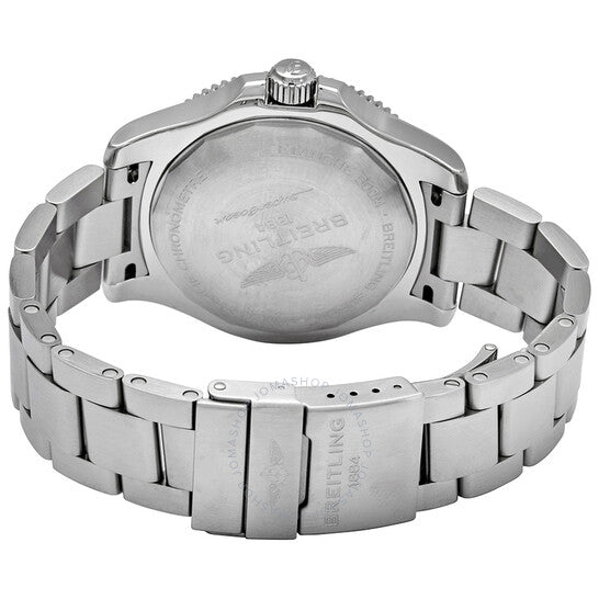 ساعة بريتلينج سوبر أوشن أوتوماتيكية للرجال بمينا أبيض