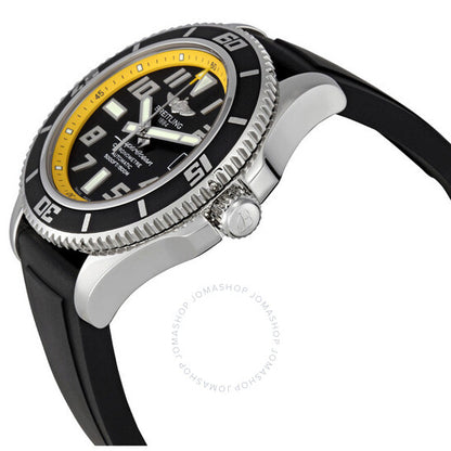 Breitling, Superocean Black and Yellow Dial Men's Watch A1736402-BA32BKPT