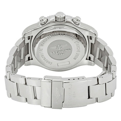 ساعة بريتلينج سوبر أوشن أوتوماتيكية للرجال بمينا أزرق A13311D1/C936SS