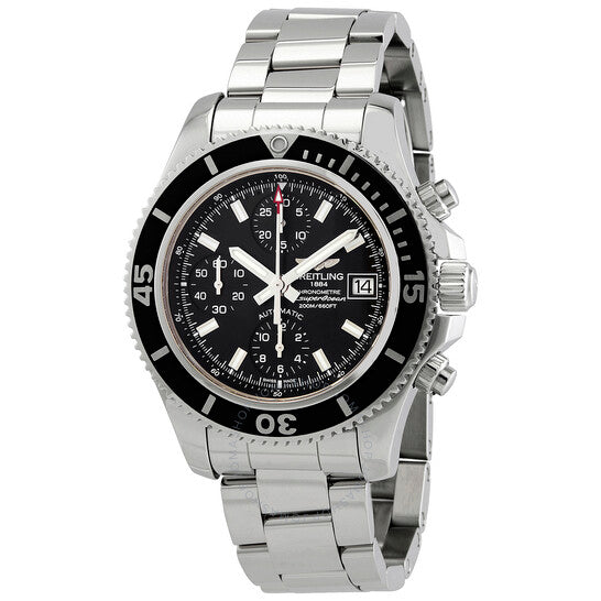 Breitling, Superocean Chronograph Automatic Chronometer Black Dial Men's Watch