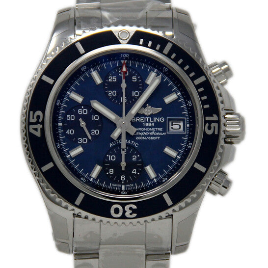 Breitling, Superocean Chronograph Automatic Chronometer Blue Dial Men's Watch