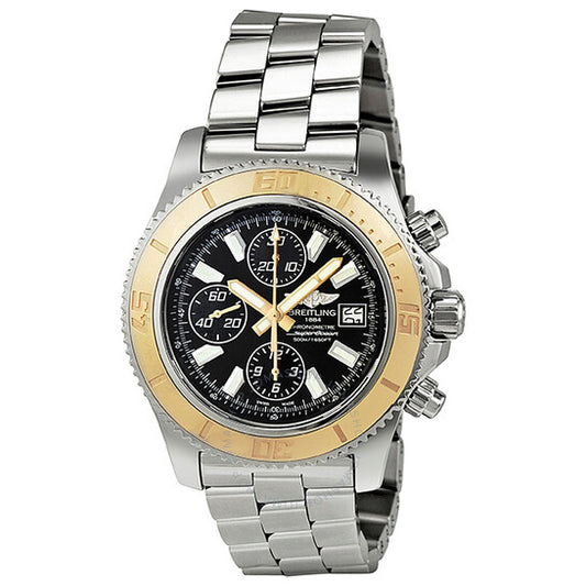 Breitling, Superocean Chronograph II Automatic Black Dial Men's Watch C1334112-BA84