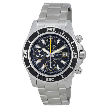 Breitling, Superocean Chronograph II Black Dial Men's Watch