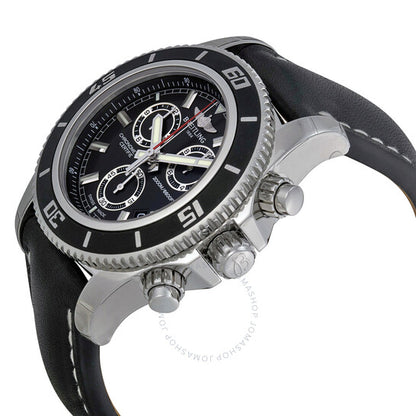 Breitling, SuperOcean Chronograph M2000 Black Dial Men's Watch A73310A8-BB73BKLT