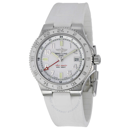 Breitling, Superocean GMT Automatic White Dial Men's Watch A32380A9-A737