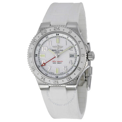 Breitling, Superocean GMT Automatic White Dial Men's Watch A32380A9-A737