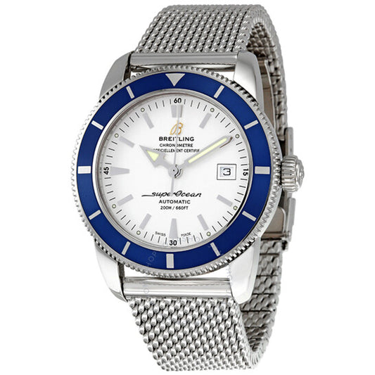 بريتلينغ، ساعة سوبر أوشن هيريتيج 42 للرجال من الفولاذ A1732116-G717SS