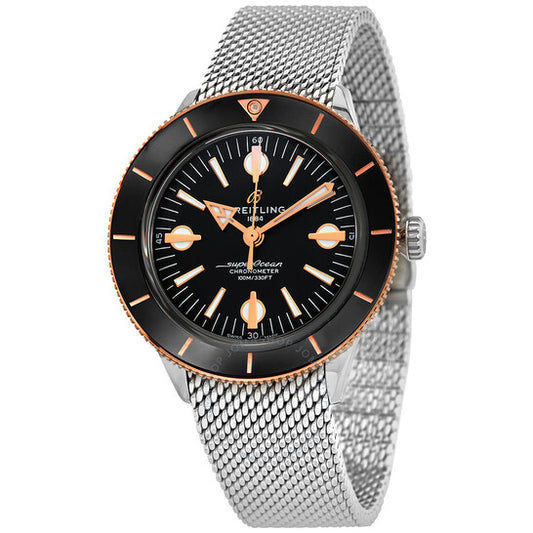 Breitling, Superocean Heritage 57 Automatic Black Dial Watch