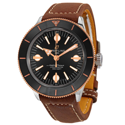 Breitling, Superocean Heritage 57 Automatic Black Dial Watch