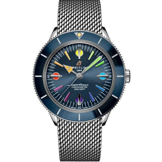 Breitling, Superocean Heritage 57 Limited Edition II Automatic Blue Dial Men's Watch