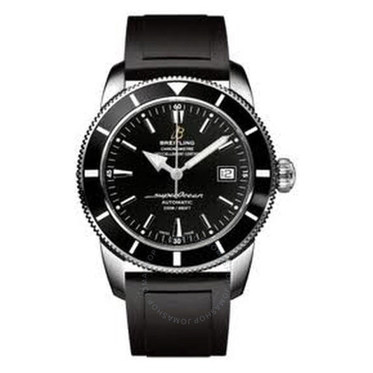ساعة بريتلينج سوبر أوشن هيريتيج للرجال بمينا أوتوماتيكية باللون الأسود