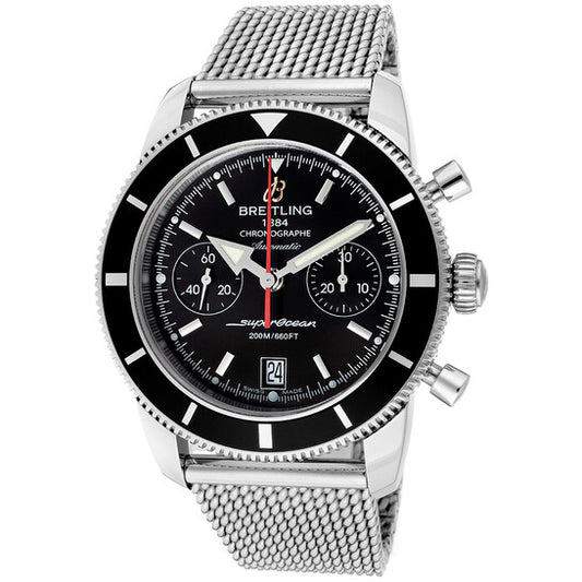 Breitling, Superocean Heritage Chronograph 44 Black Dial Men's Watch