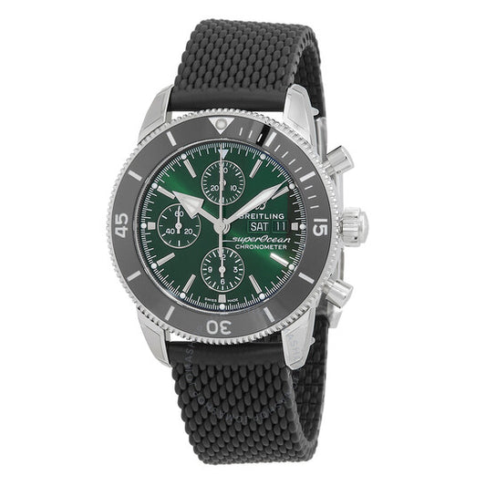 Breitling, Superocean Heritage Chronograph Automatic Chronometer Green Dial Men's Watch
