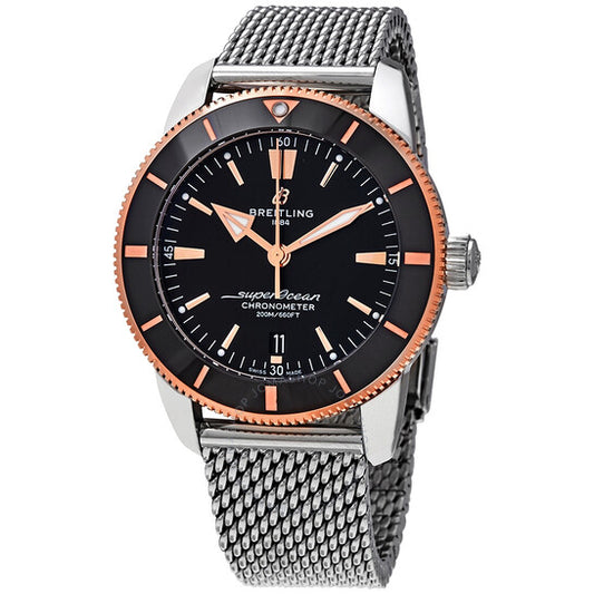 Breitling, Superocean Heritage II Automatic Chronometer Black Dial Men's Watch