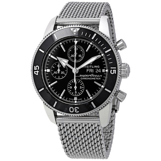 Breitling, Superocean Heritage II Chronograph Automatic Black Dial Men's Watch