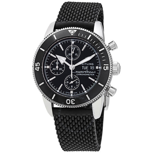 Breitling, Superocean Heritage II Chronograph Automatic Chronometer Black Dial Men's Watch