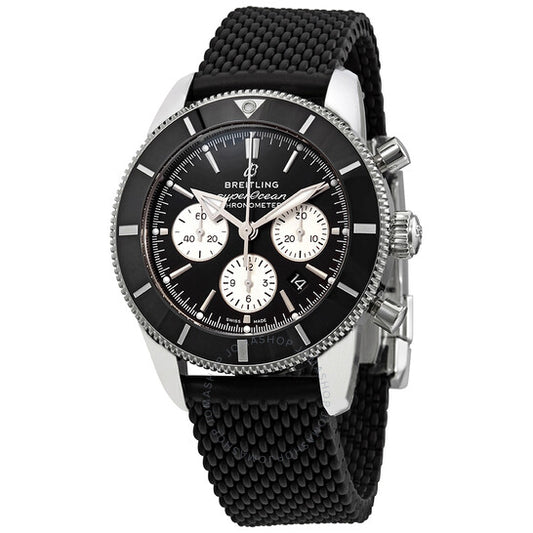 Breitling, Superocean Heritage II Chronograph Automatic Chronometer Black Dial Men's Watch