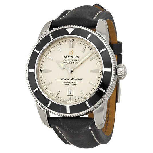 ساعة بريتلينج سوبر أوشن هيريتيج للرجال بمينا فضي A1732024-G642BKLT