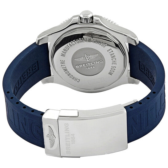 ساعة بريتلينج سوبر أوشن 2 الأوتوماتيكية للرجال بمينا أزرق