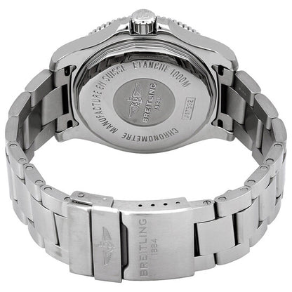 ساعة بريتلينج سوبر أوشن 2 الأوتوماتيكية للرجال بمينا أزرق