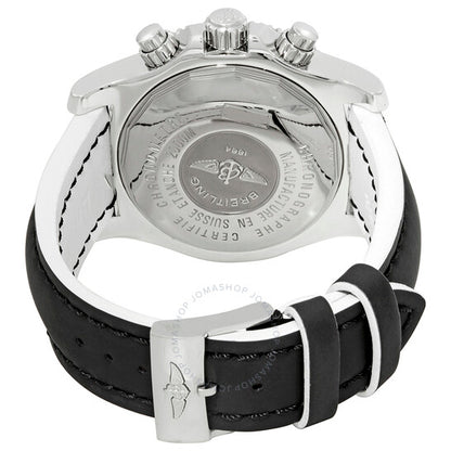 ساعة بريتلينغ سوبر أوشن إم 2000 كرونوغراف للرجال بمينا أسود