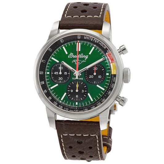 Breitling, Top Time B01 Ford Mustang Chronograph Automatic Green Dial Men's Watch