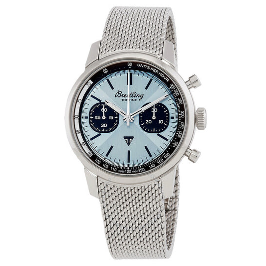 Breitling, Top Time Chronograph Automatic Chronometer Blue Dial Men's Watch