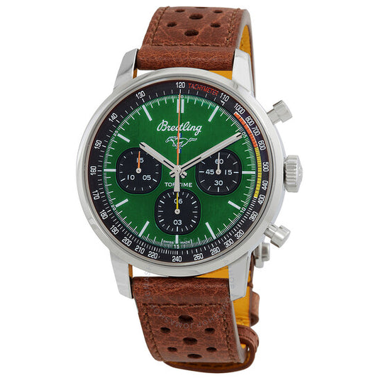 Breitling, Top Time Ford Mustang 42 Chronograph Automatic Green Dial Men's Watch