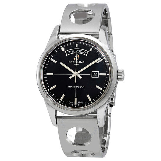 Breitling, Transocean Automatic Black Dial Men's Watch