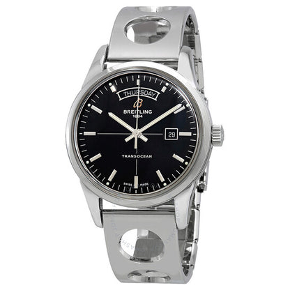 Breitling, Transocean Automatic Black Dial Men's Watch