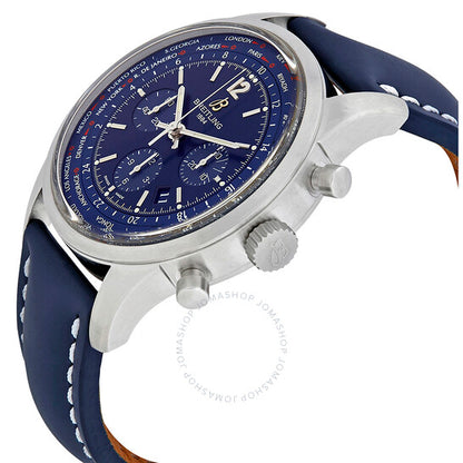 Breitling, Transocean Automatic Chronograph Blue Dial Men's Watch AB0510U9/C879-101X