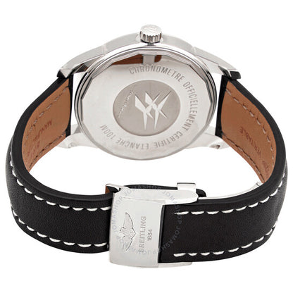 ساعة بريتلينغ ترانس أوشن أوتوماتيكية كرونومتر للرجال بمينا أسود