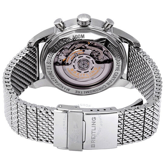 Breitling, Transocean Chronograph Automatic Chronometer Black Dial Men's Watch