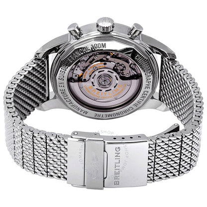 Breitling, Transocean Chronograph Automatic Chronometer Black Dial Men's Watch