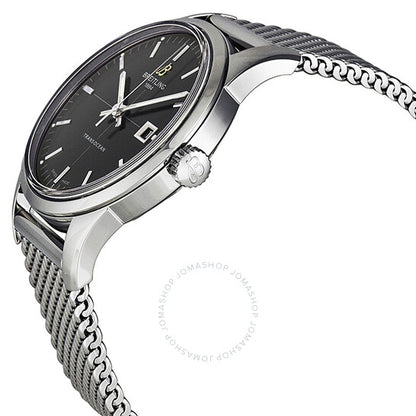 Breitling, Transocean Black Dial Stainless Steel Men's Watch A1036012-BA91SS