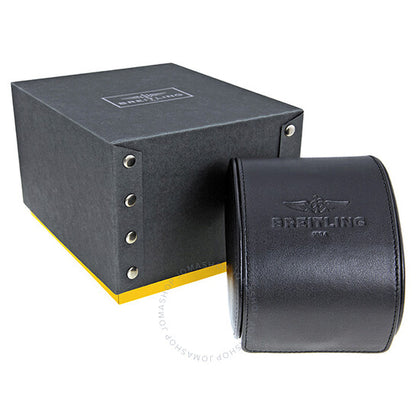 Breitling, TransOcean Chrono Black Dial Brown Leather Men's Watch