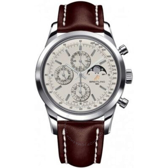 Breitling, Transocean Chronograph 1461 Brown Leather Men's Watch