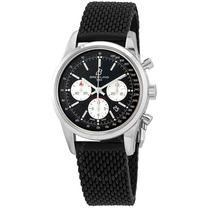 Breitling, Transocean Chronograph Automatic Black Dial Men's Watch