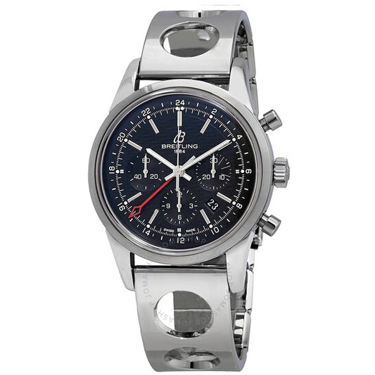 Breitling, Transocean Chronograph Automatic Black Dial Men's Watch AB045112/BC67-222A